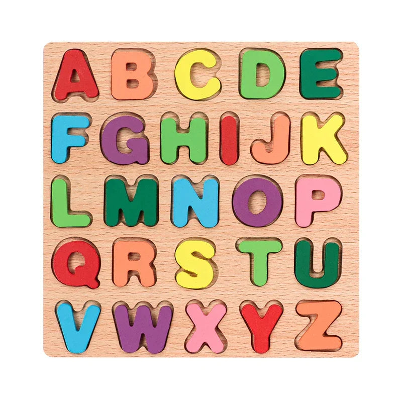 Wooden Learning Puzzle Board